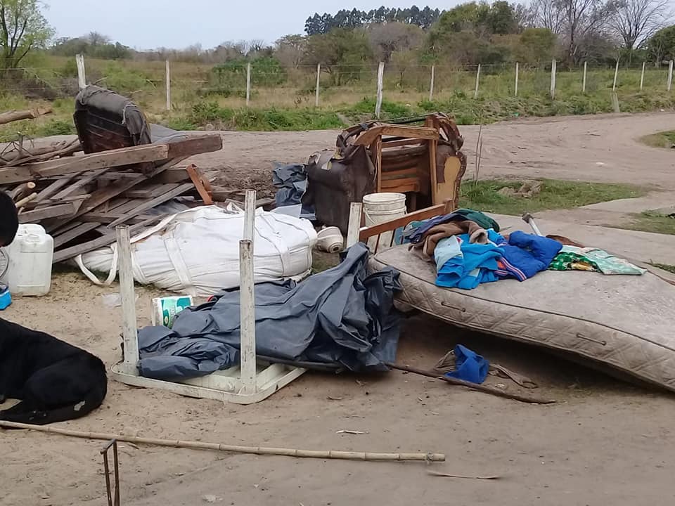 Intento de desalojo a una comunidad Qom en el norte de Santa Fe