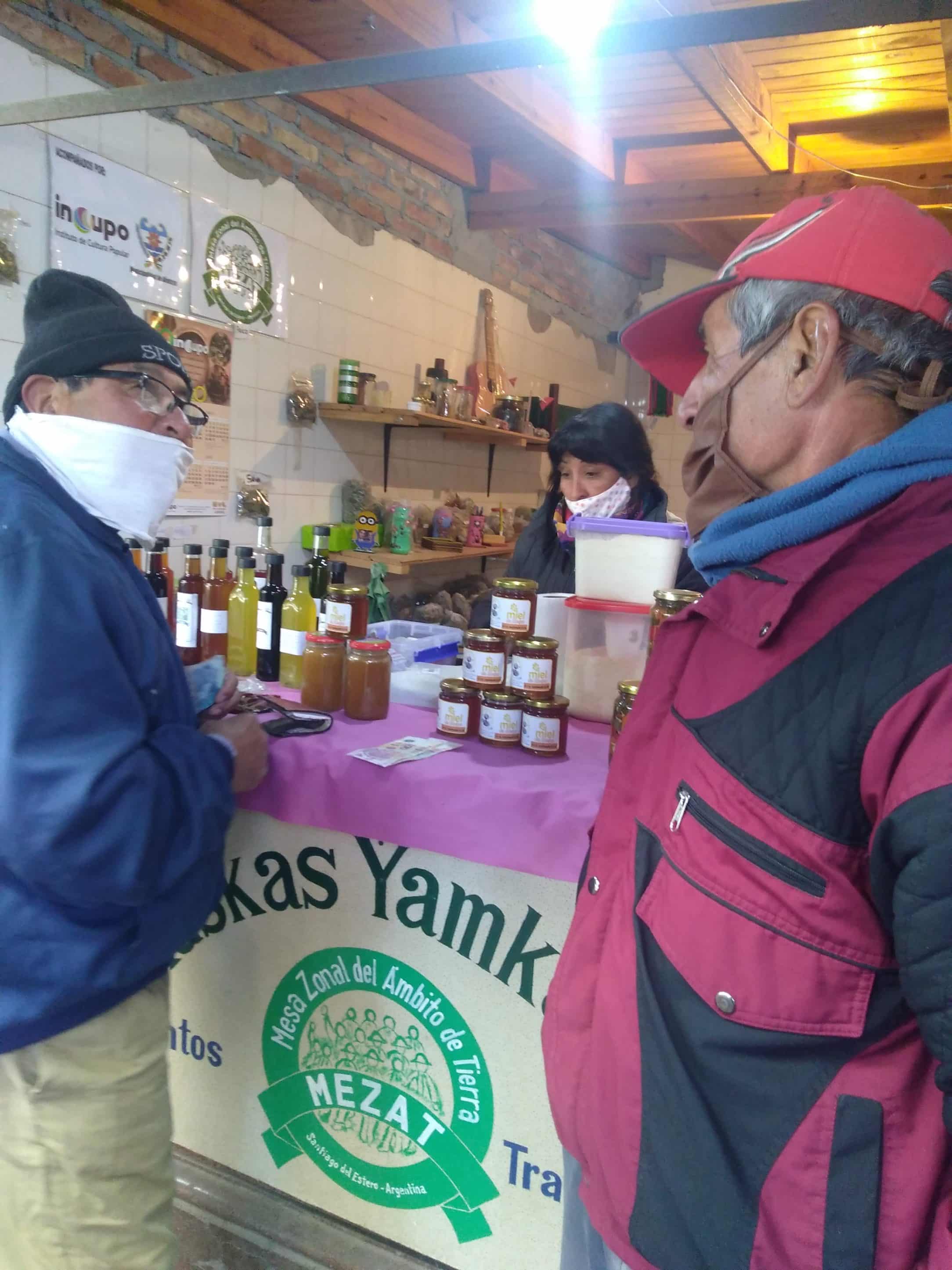 Kuskas Yamkayku, alimentos sanos en Añatuya