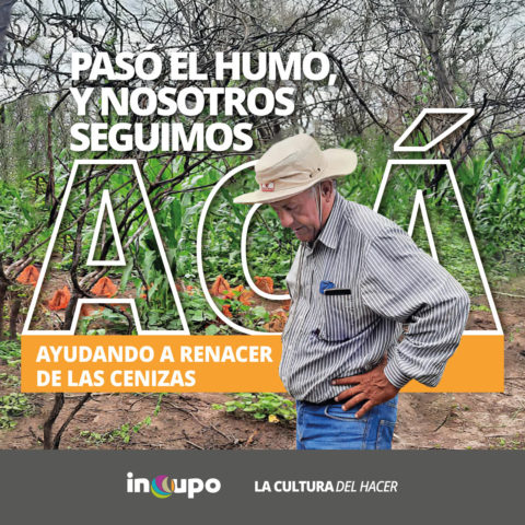 INCUPO busca donaciones para campesinos afectados por sequía e incendios