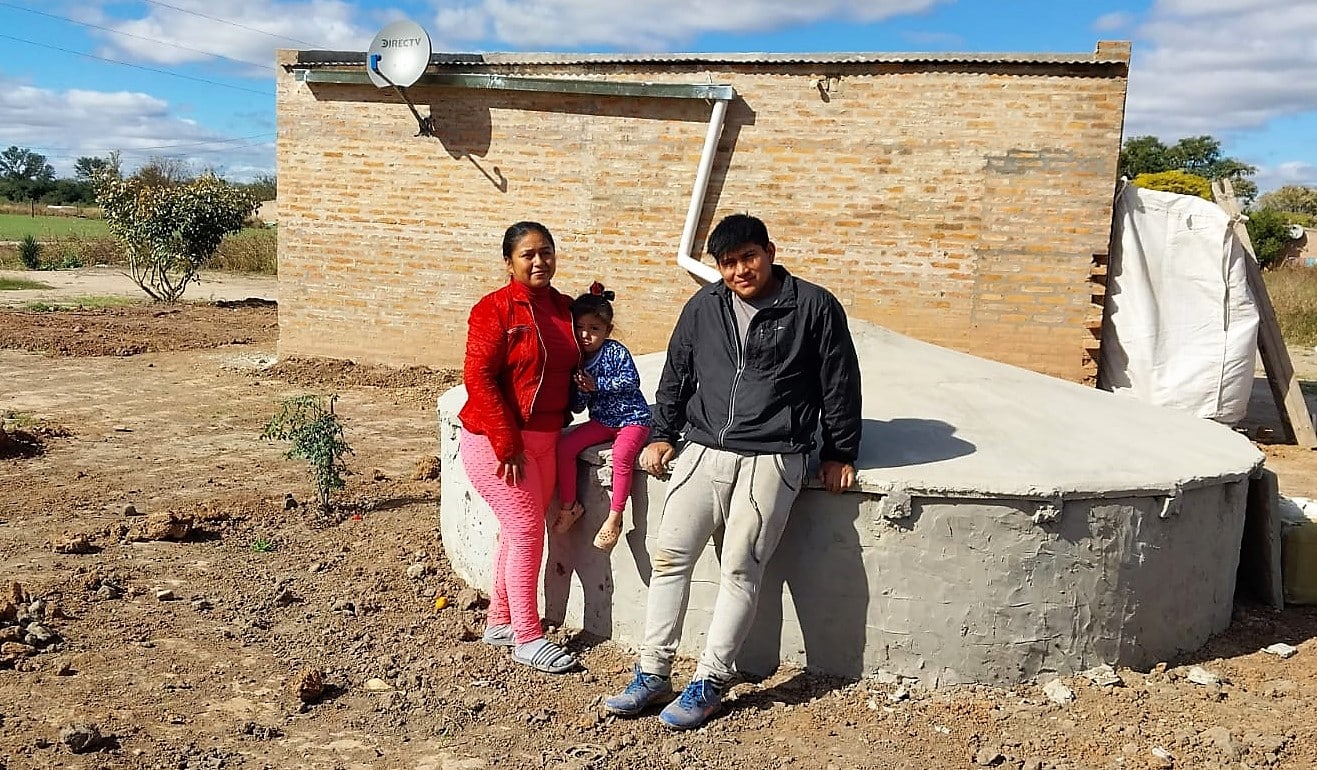Más aljibes para las familias indígenas de Chaco