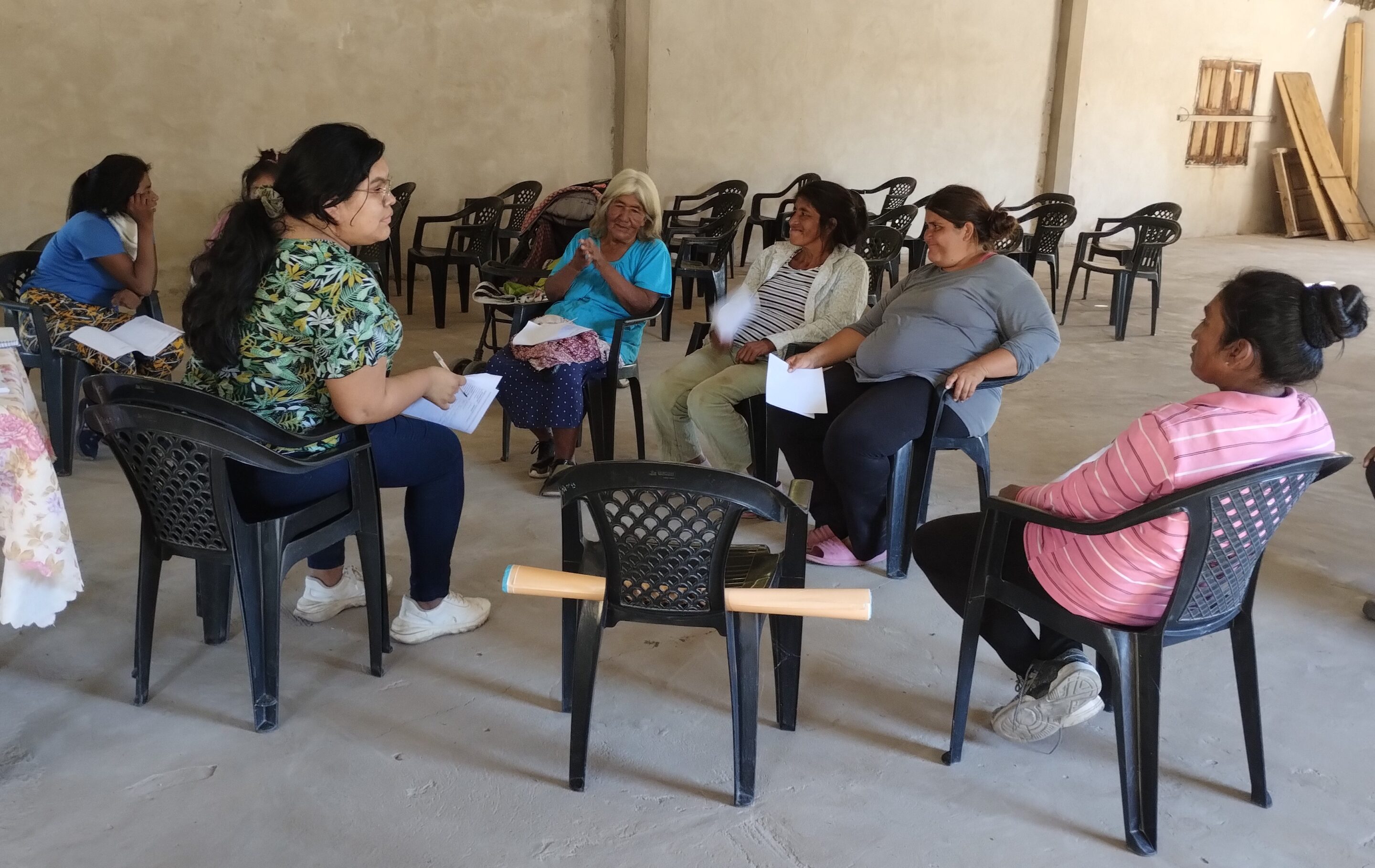 Comunidades indígenas de Chaco se capacitan en Derechos territoriales y Alimentación saludable