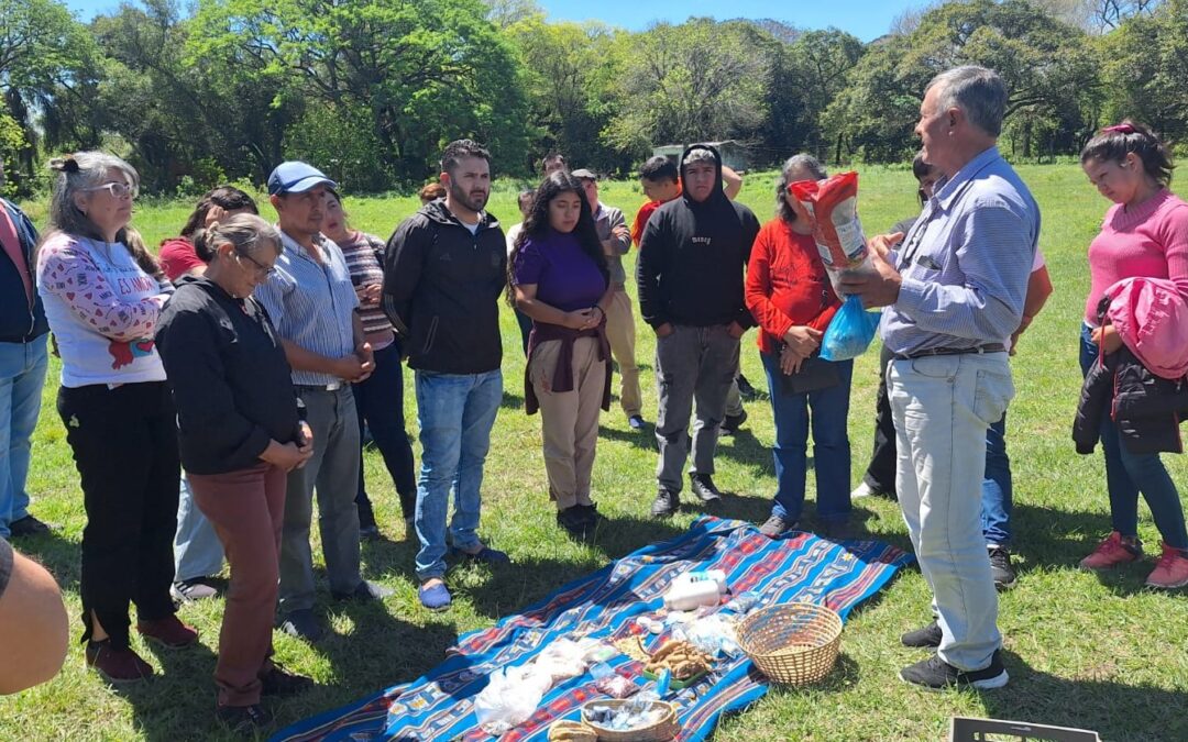 Curso presencial sobre producción agroecológica en Chaco