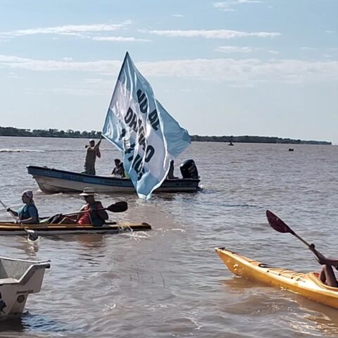 2 de febrero, Día de los Humedales:                                                                              Remada en defensa del Agua, la Vida y la Soberanía