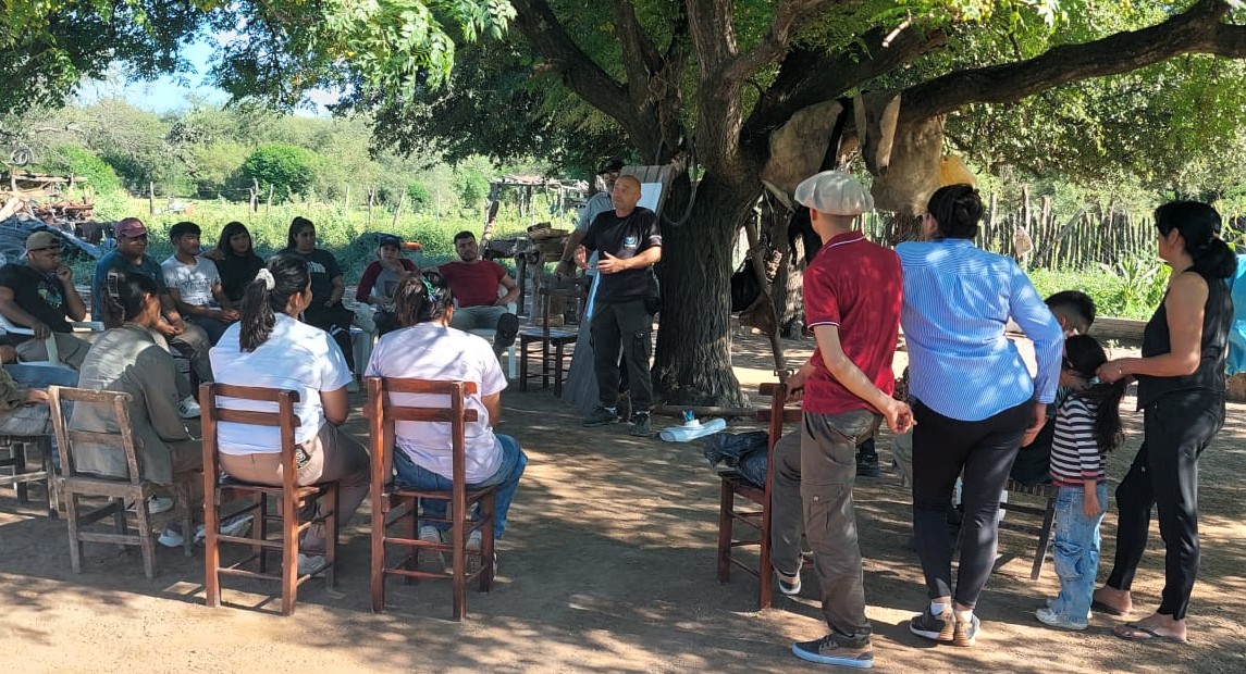 Santiago del Estero: familias rurales se capacitan en nutrición animal