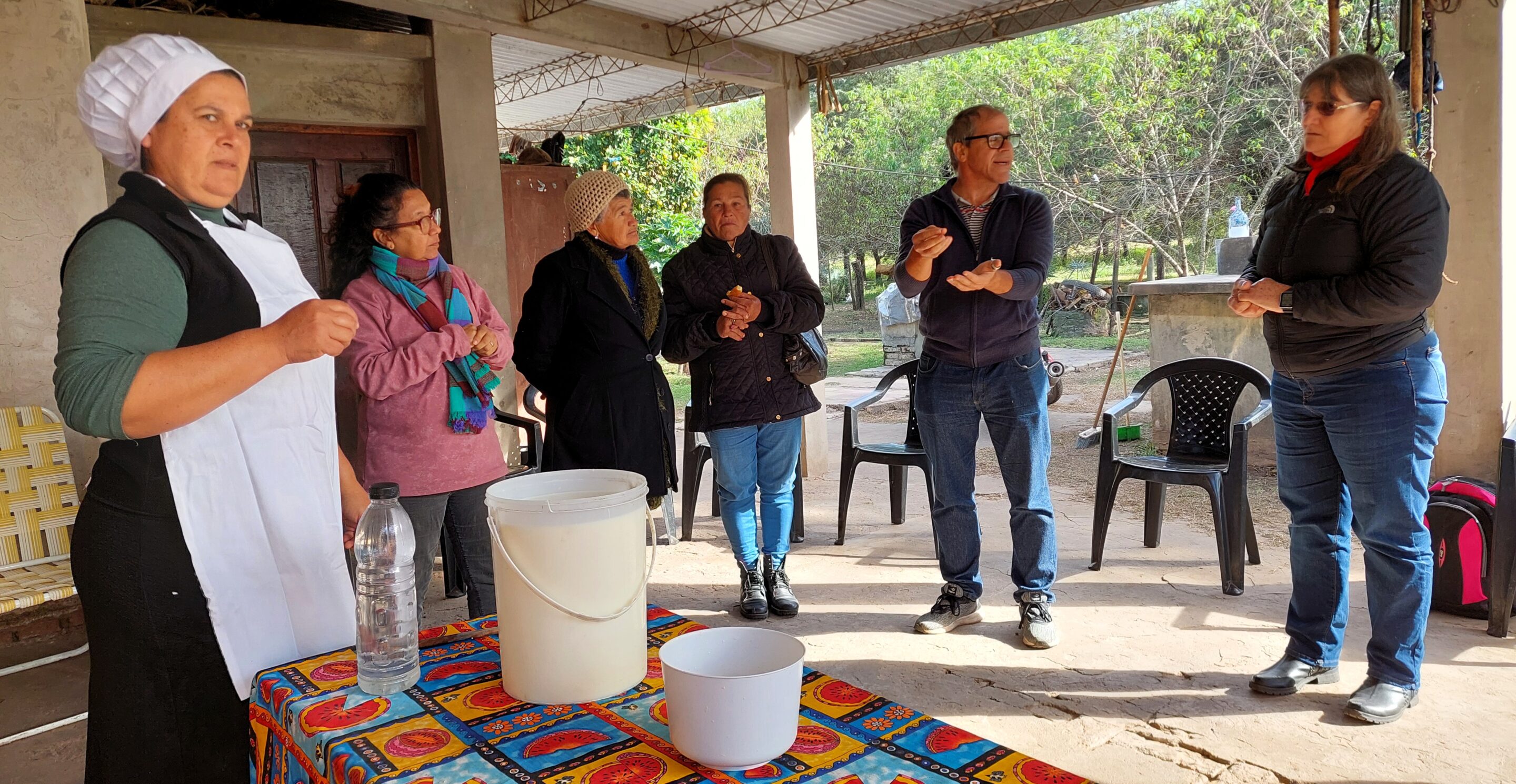 Entre quesos, mates y saberes compartidos: productores fortalecen la ganadería familiar en Villafañe, Formosa